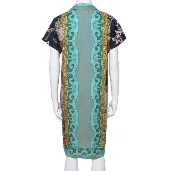Etro Paisley Dress cotton short sleeve shirt dress - Picture 2 of 2
